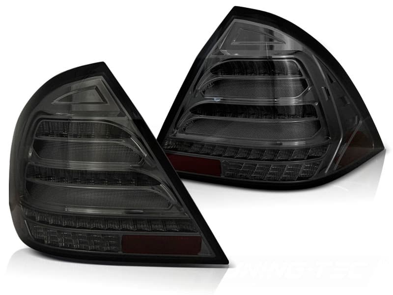 Zadné svetlá Mercedes W203 Sedan 04-07 LED BAR Smoke