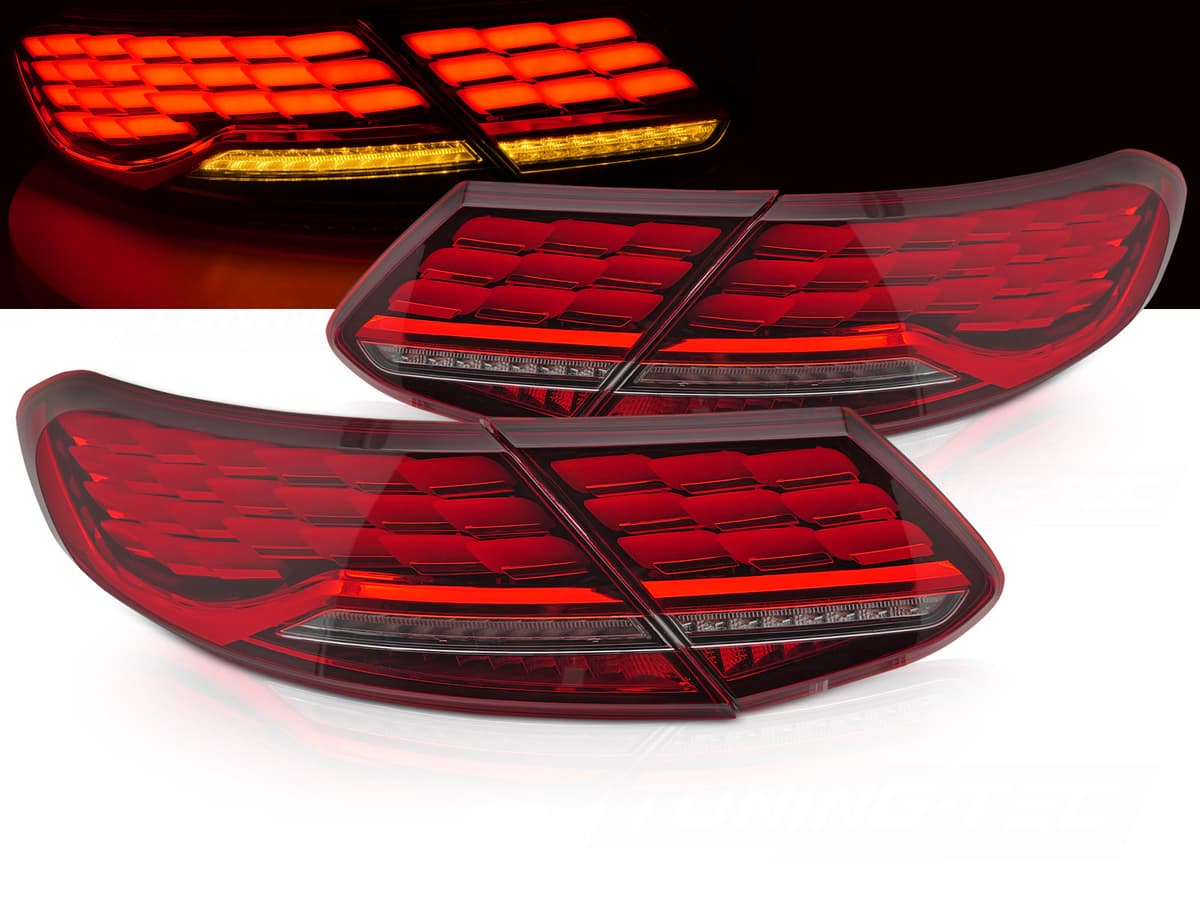 Zadné svetlá Mercedes C205 14-21 Red OEM LED