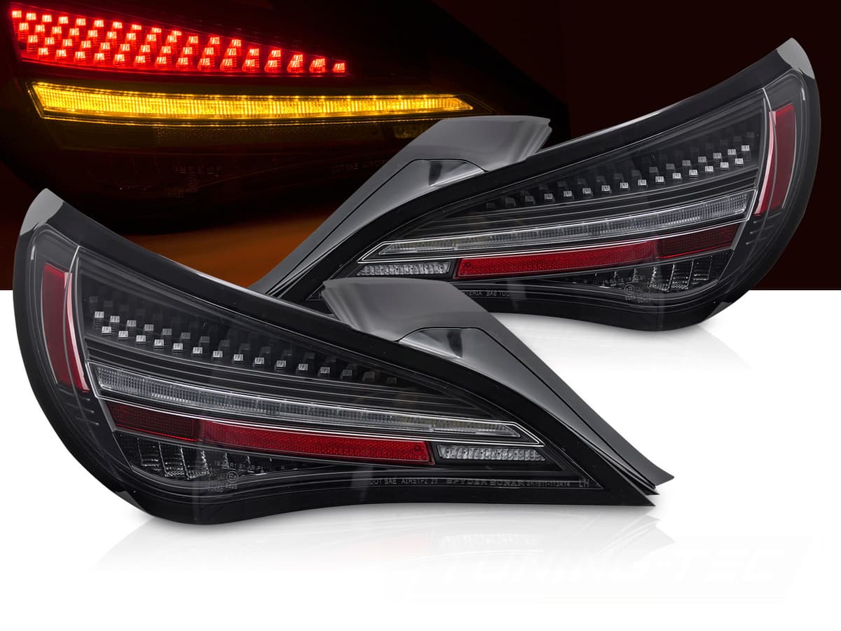 Zadné svetlá Mercedes CLA C117 13-16 OE Bulb LED Black