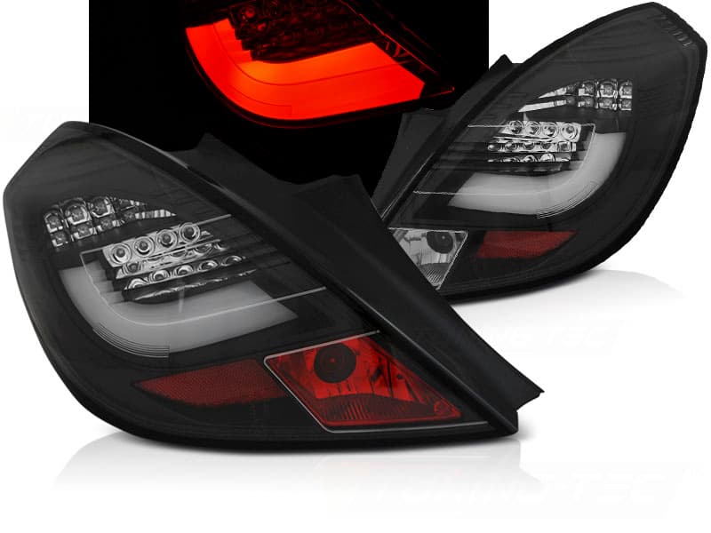 Zadné svetlá Opel Corsa D 06-14 LED BAR 3D Black