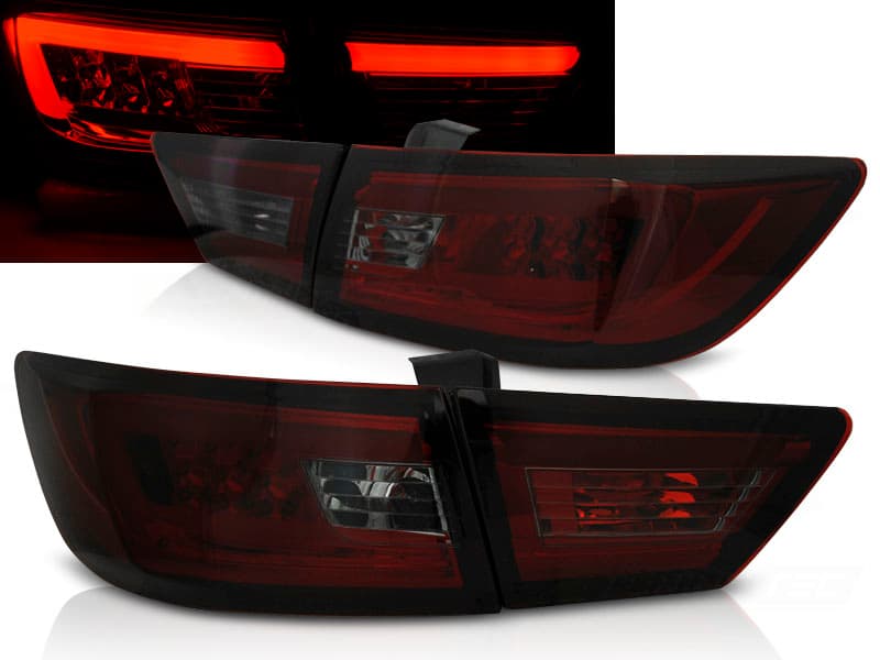 Zadné svetlá Renault Clio 4 Hatchback LED Red Smoke