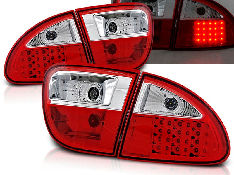 Zadné svetlá Seat Leon 99-04 Red LED