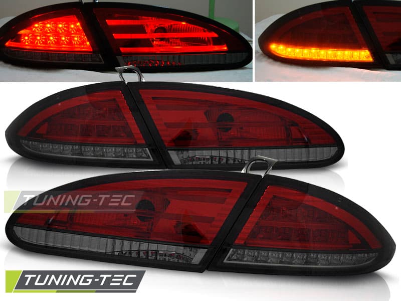 Zadné svetlá Seat Leon 2 LED Red Smoke - 12