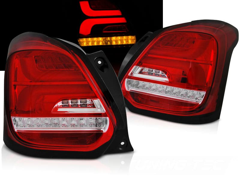 Zadné svetlá Suzuki Swift 6 LED Dynamic Red White