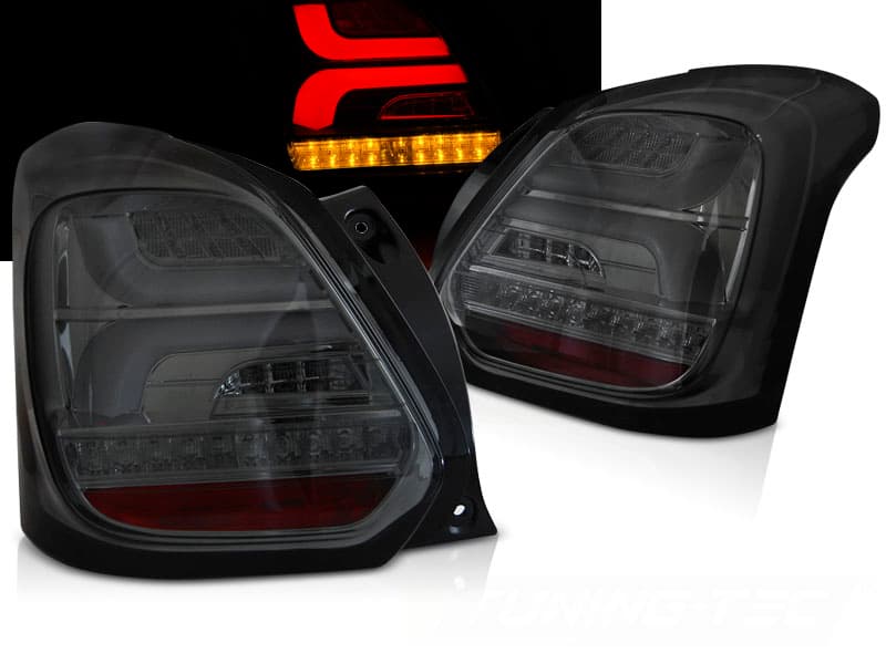 Zadné svetlá Suzuki Swift 6 LED Dynamic Smoke