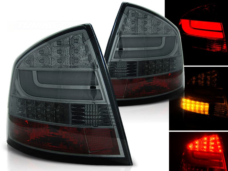 Zadné svetlá Škoda Octavia 2 Sedan LED BAR Smoke