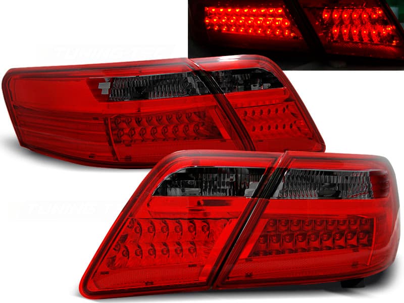 Zadné svetlá Toyota Camry 6 XV40 06-09 LED Red Smoke