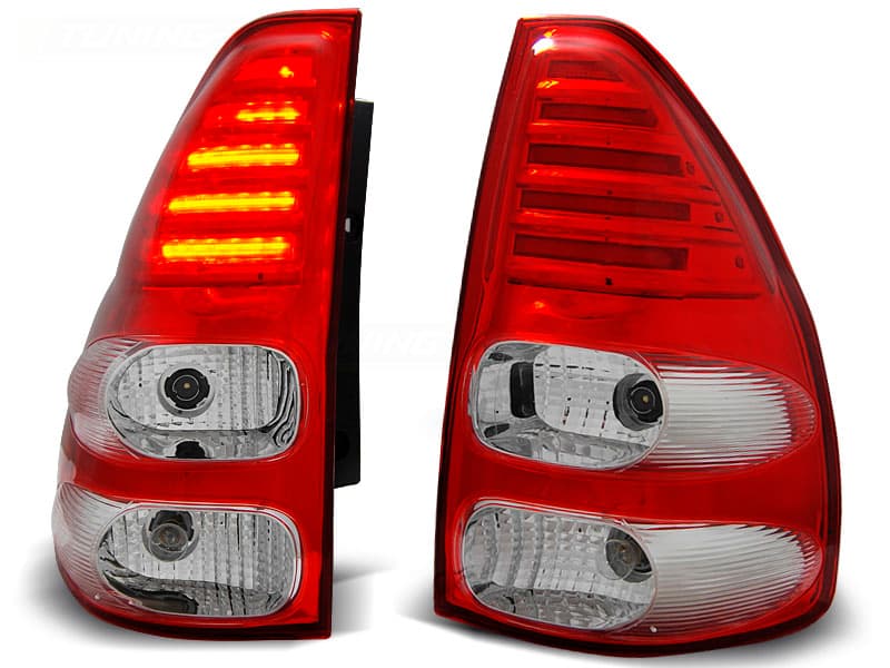 Zadné svetlá Toyota Land Cruiser 120 LED Red White