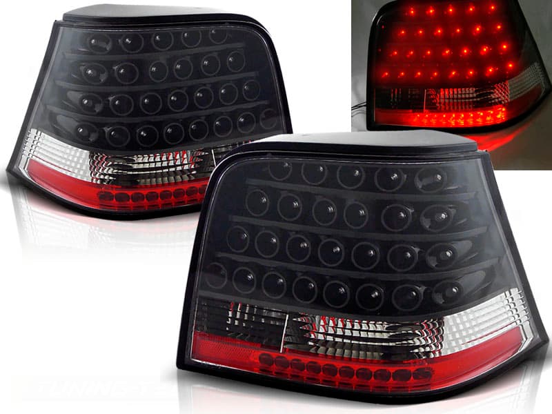 Zadné svetlá VW Golf 4 LED Black - 06