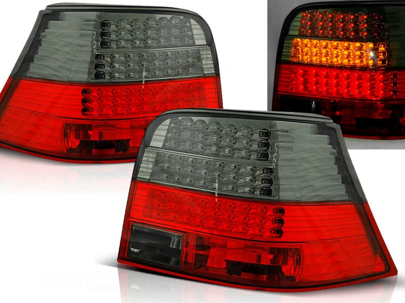 Zadné svetlá VW Golf 4 97-03 Depo LED Smoke