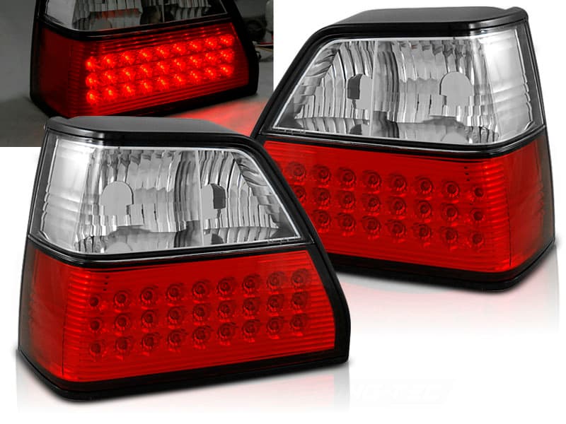 Zadné svetlá VW Golf 2 83-91 LED Red White