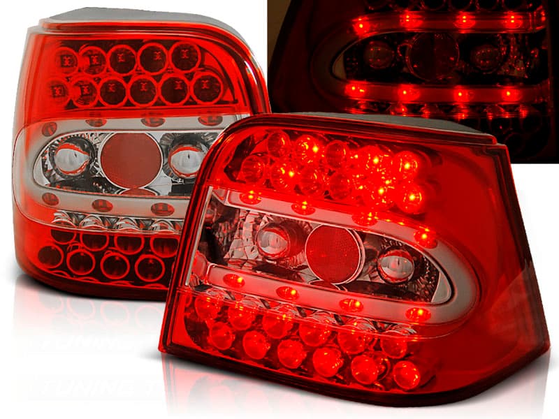 Zadné svetlá VW Golf 4 97-03 LED Red White