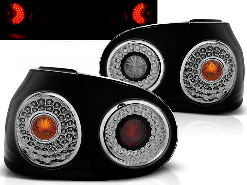 Zadné svetlá VW Golf 5 Hatchback 03-09 LED Smoke