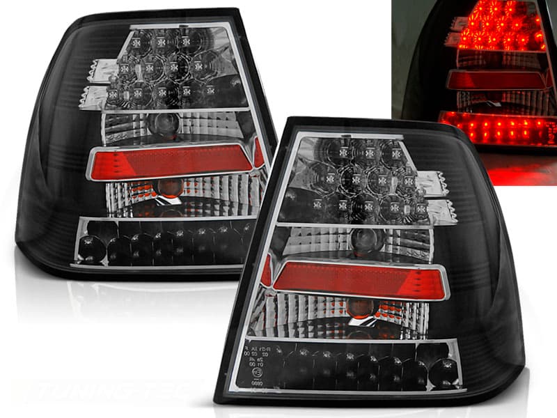 Zadné svetlá na VW Bora LED Black