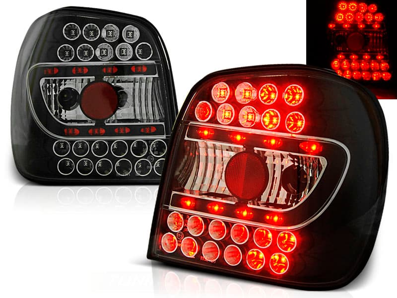 Zadné svetlá VW Polo 6N 94-99 LED Black