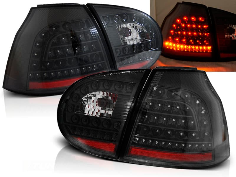 Zadné svetlá VW Golf 5 LED Black