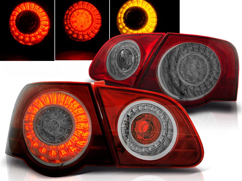 Zadné svetlá VW Passat B6 3C Sedan LED Red Smoke