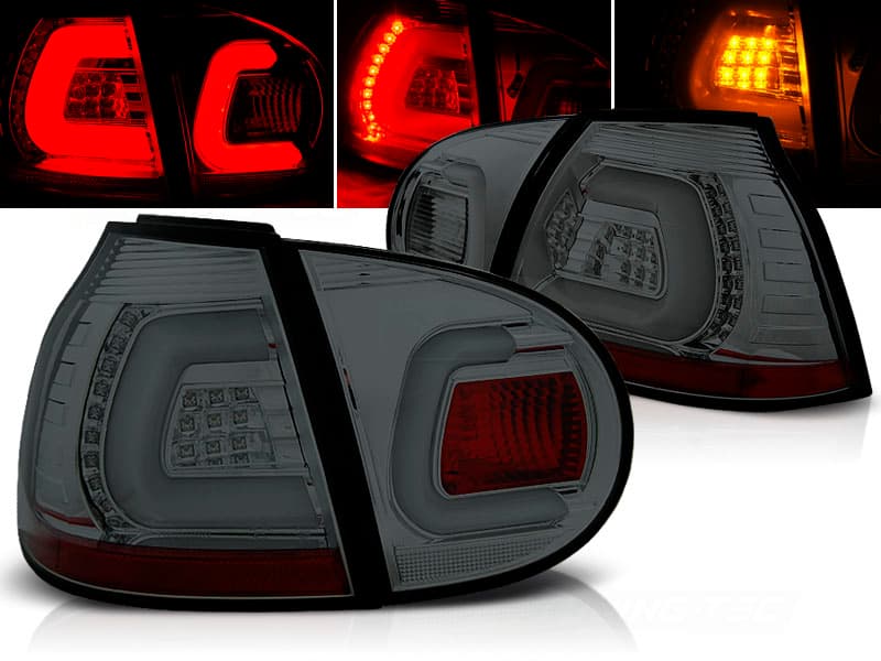 Zadné svetlá VW Golf 5 Hatchback LED BAR Smoke