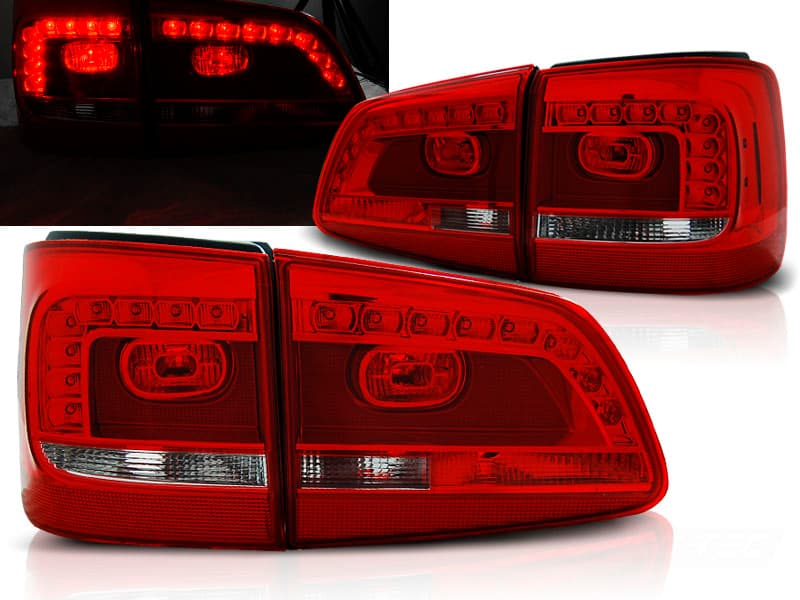 Zadné svetlá na VW Touran 2 2010+ LED Red White