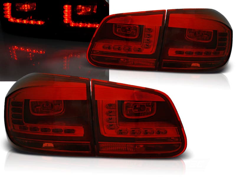 Zadné svetlá VW Tiguan 2011+ Red Smoke