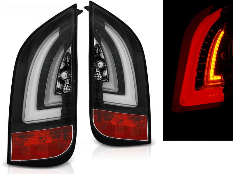 Zadné svetlá Škoda Citigo/VW UP LED BAR Black