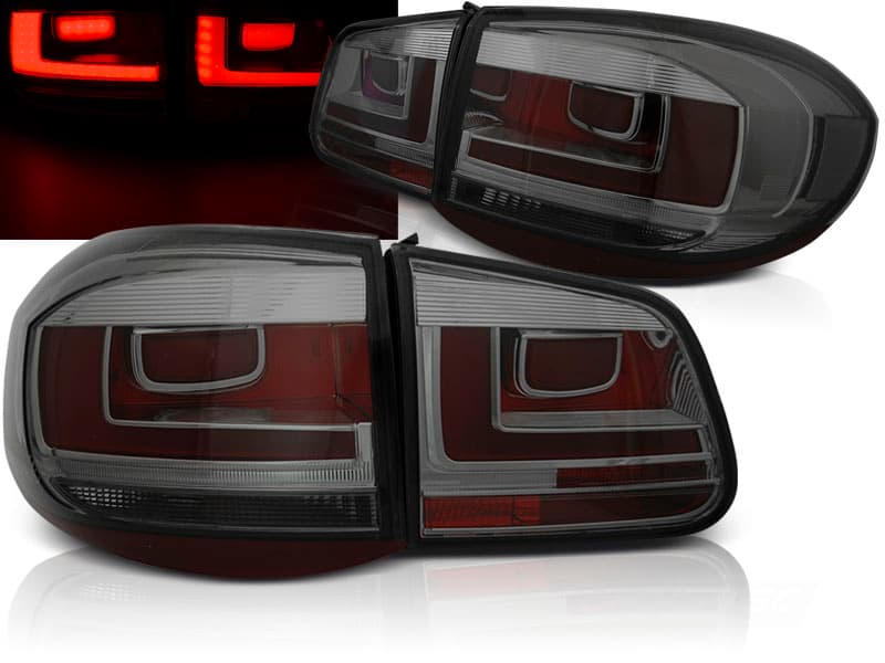 Zadné svetlá VW Tiguan 07-11 LED BAR Smoke