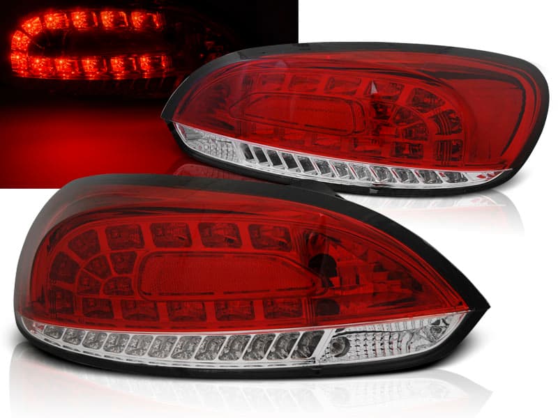 Zadné svetlá VW Scirocco 3 LED Red White - I1