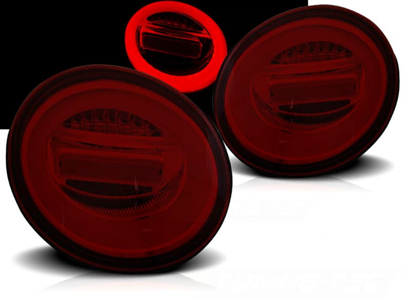 Zadné svetlá VW New Beetle 98-05 LED Dynamic Red Smoke