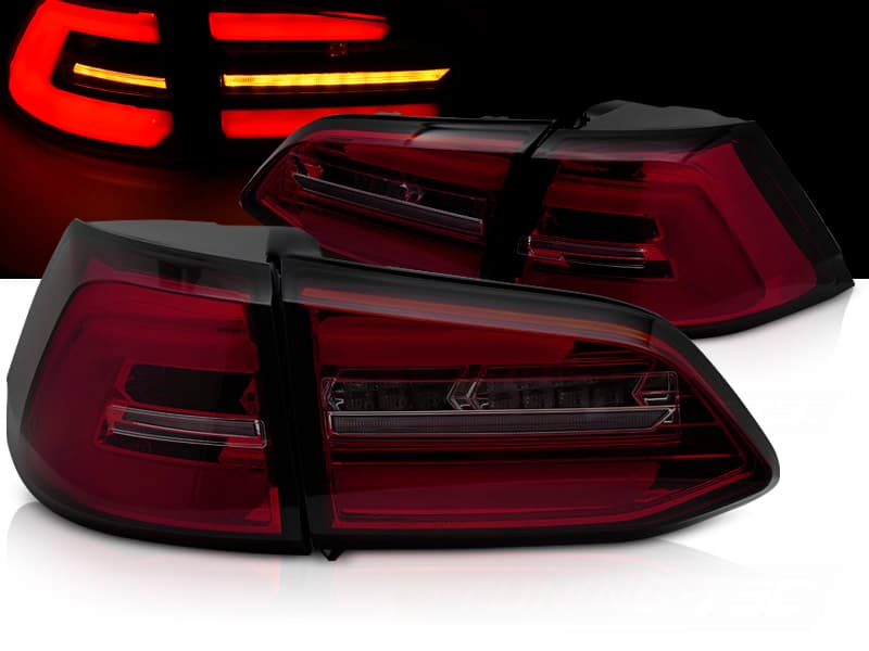 Zadné svetlá VW Golf 7 Variant 13-17 LED Dynamic Red Smoke