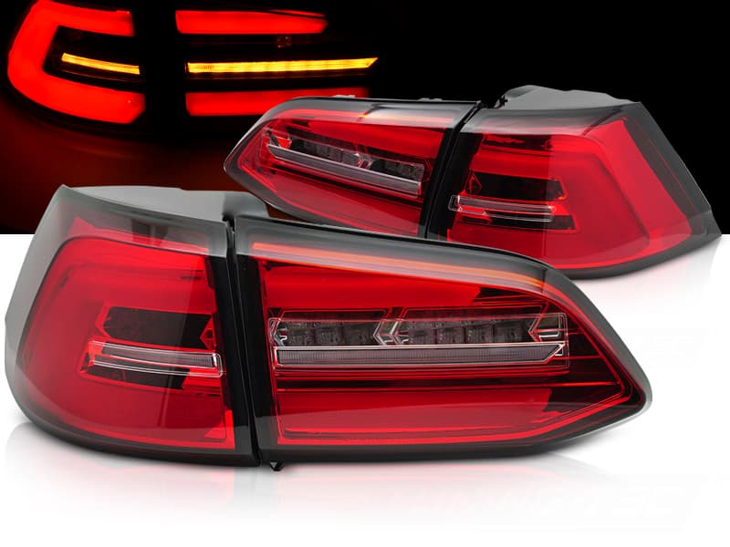 Zadné svetlá VW Golf 7 Variant 17-19 LED Dynamic Red White
