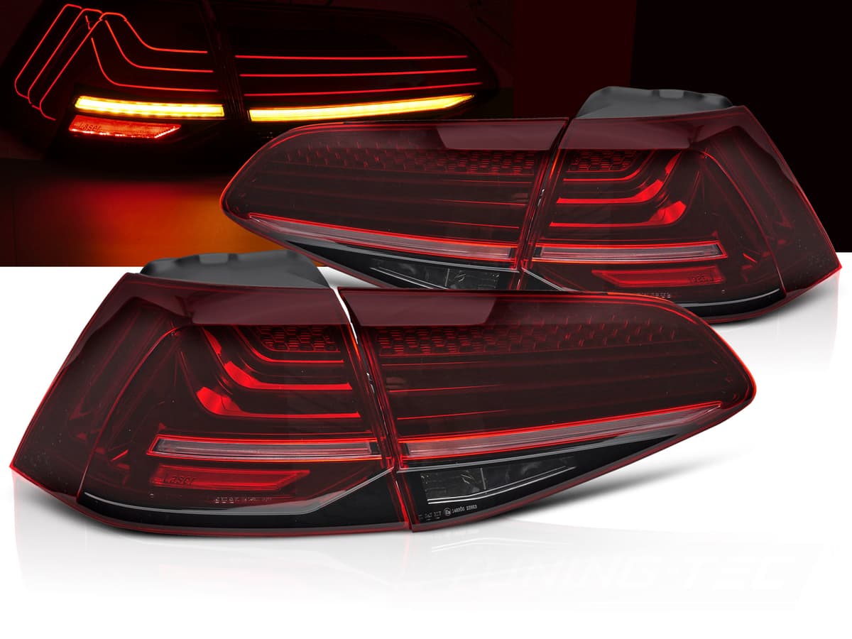 Zadné svetlá VW Golf 7 Laser Red LED