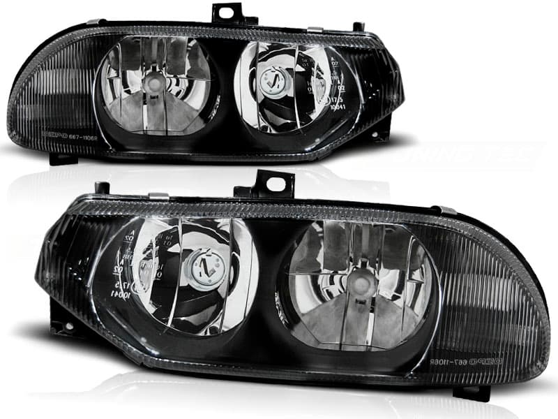 Predné svetlá Alfa Romeo 156 97-03 Black