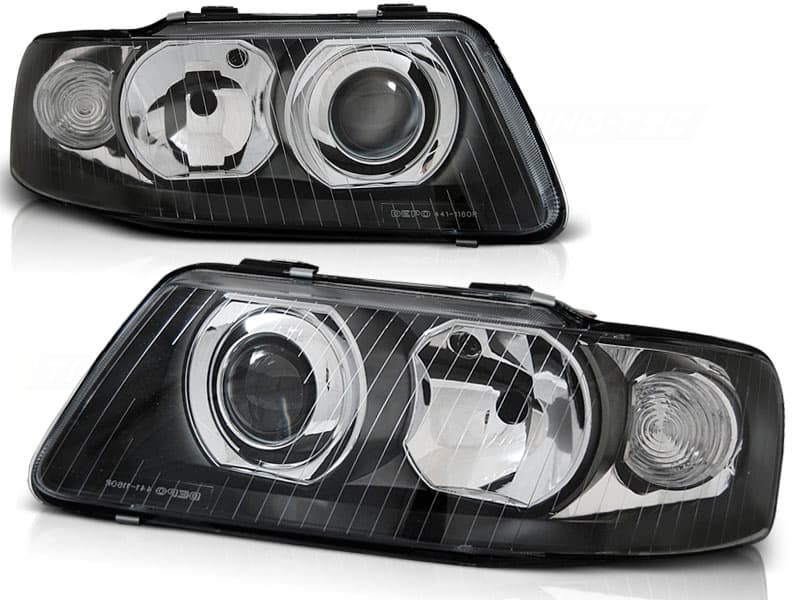 Predné svetlá Audi A3 00-03 Black