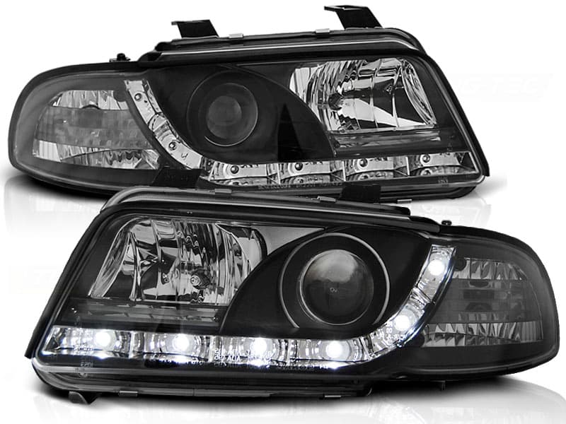 Predné svetlá Audi A4 94-98 Devil Eyes Black