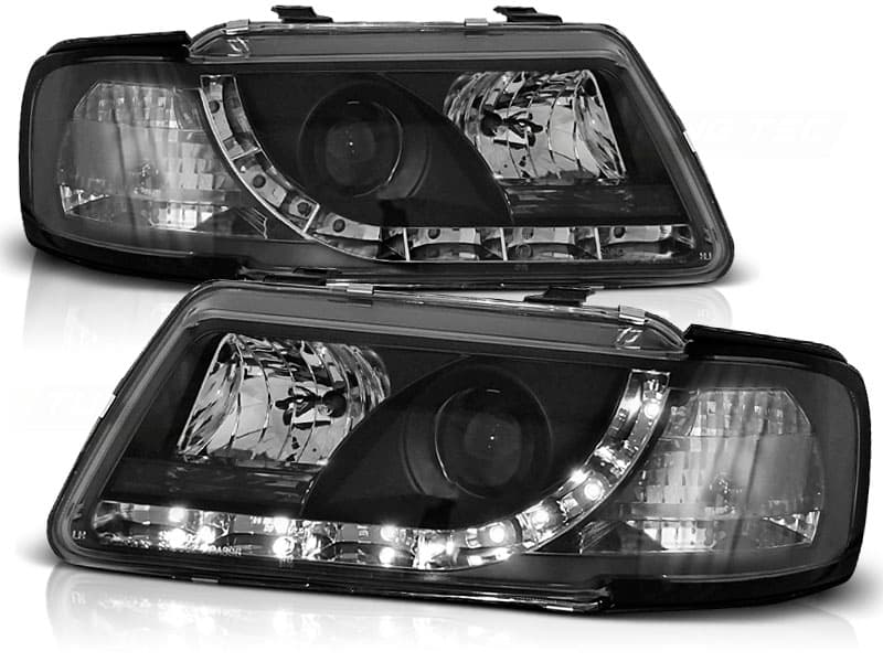 Predné svetlá Audi A3 96-00 Devil Eyes Black
