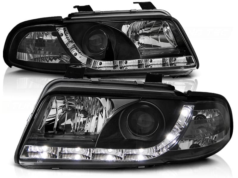 Predné svetlá Audi A4 99-00 DE Black