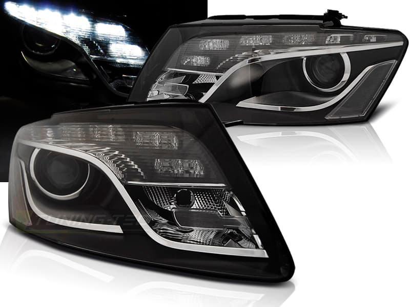 Predné svetlá Audi Q5 08-12 Black