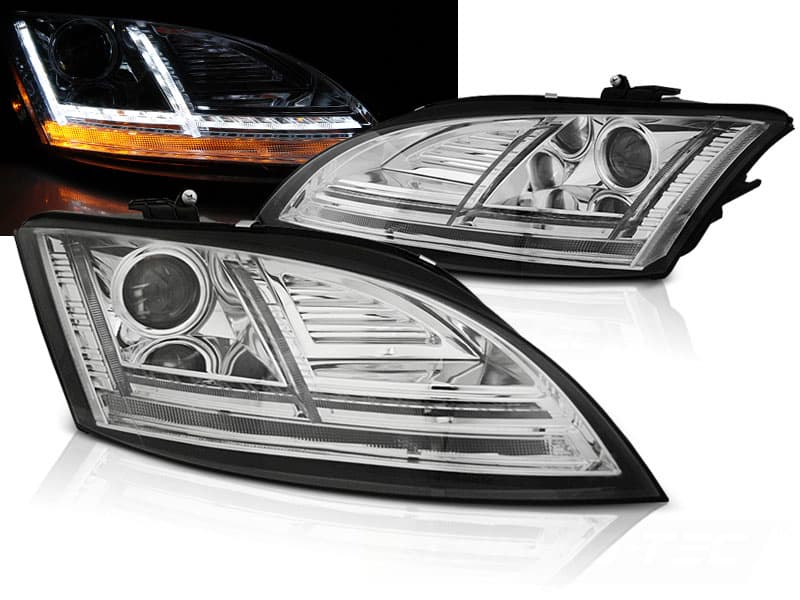 Predné svetlá Audi TT 8J 10-14 Xenón AFS LED Dynamic Chrome