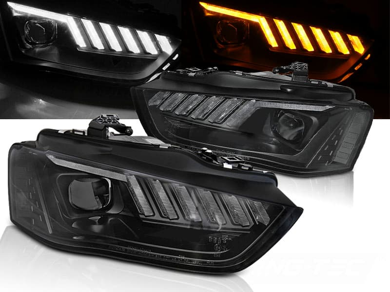 Predné svetlá Audi A4 B8 12-15 Dynamic Black