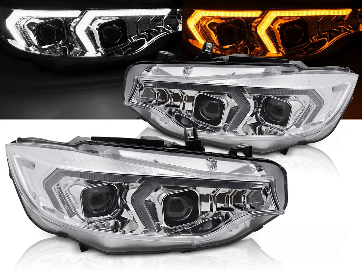 Predné svetlá BMW 4 F32/F33 Xenón Chrome