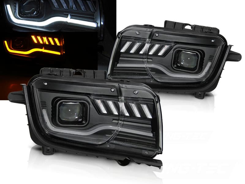 Predné svetlá Chevrolet Camaro 09-13 Dynamic Black