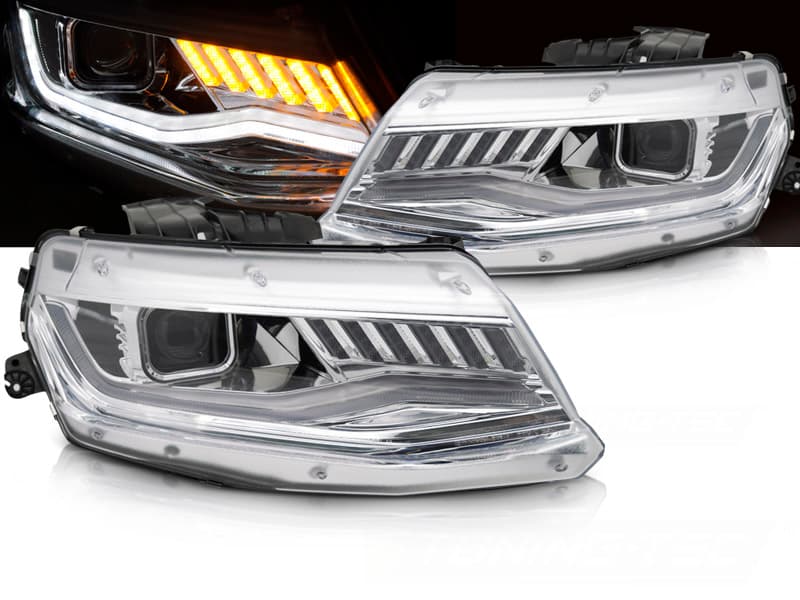 Predné svetlá Chevrolet Camaro 16-18 Xenón Chrome