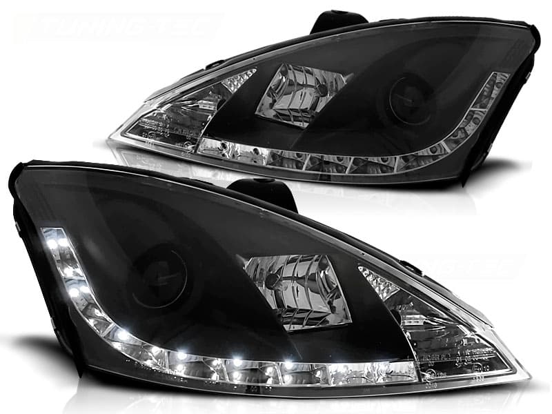 Predné svetlá Ford Focus 01-04 DE Black