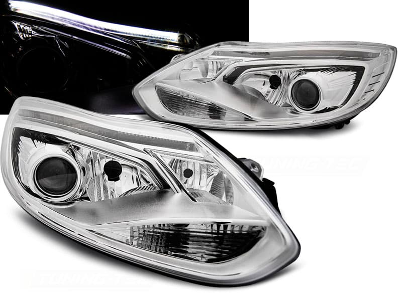 Predné svetlá Ford Focus 3 11-14 Chrome