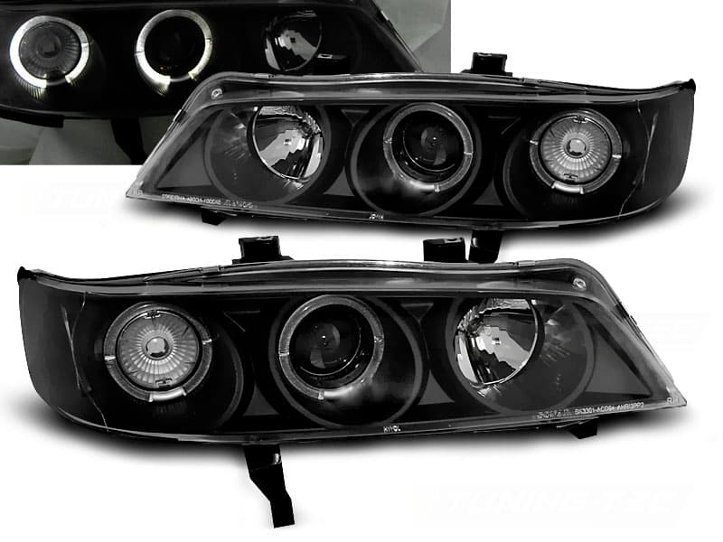 Predné svetlá Honda Accord 94-97 Angel Eyes Black