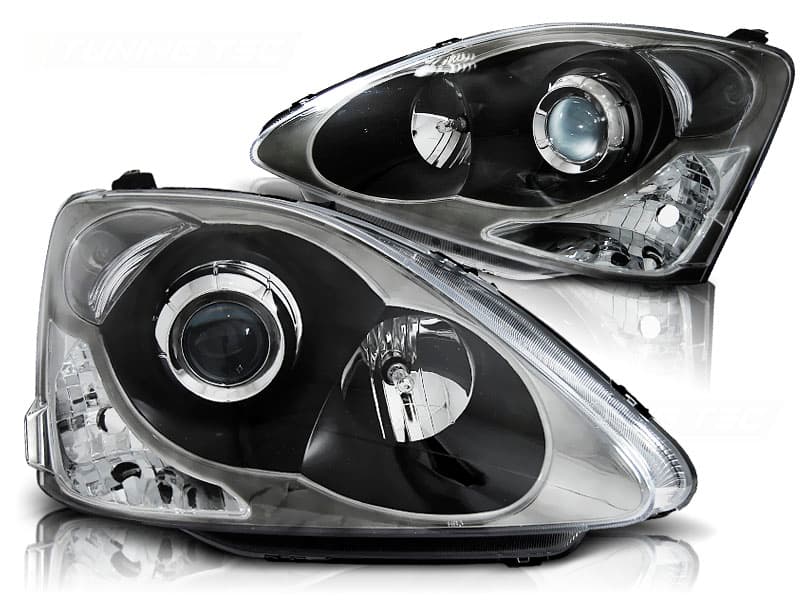 Predné svetlá Honda Civic 01-06 Hatchback Black