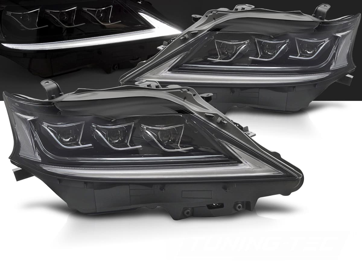 Predné svetlá RX 12-15 Full LED Lexus Black