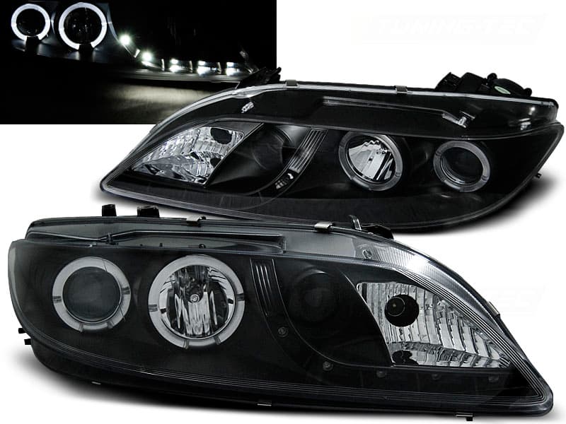 Predné svetlá Mazda 6 02-07 Devil Eyes Black