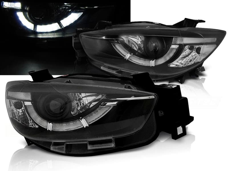 Predné svetlá Mazda CX5 11-15 DRL Black