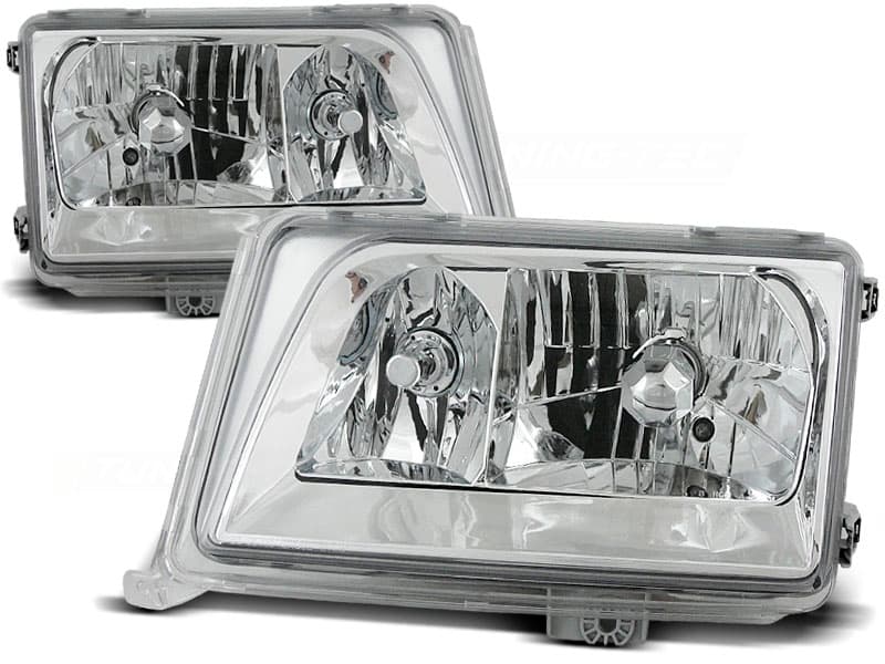 Predné svetlá Mercedes W124 E-Trieda 93-95 Chrome - 03